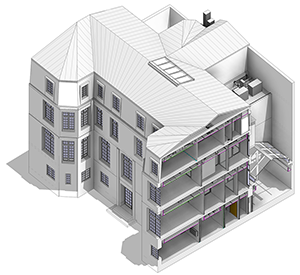 Le BIM - maquette numérique dans le space planning